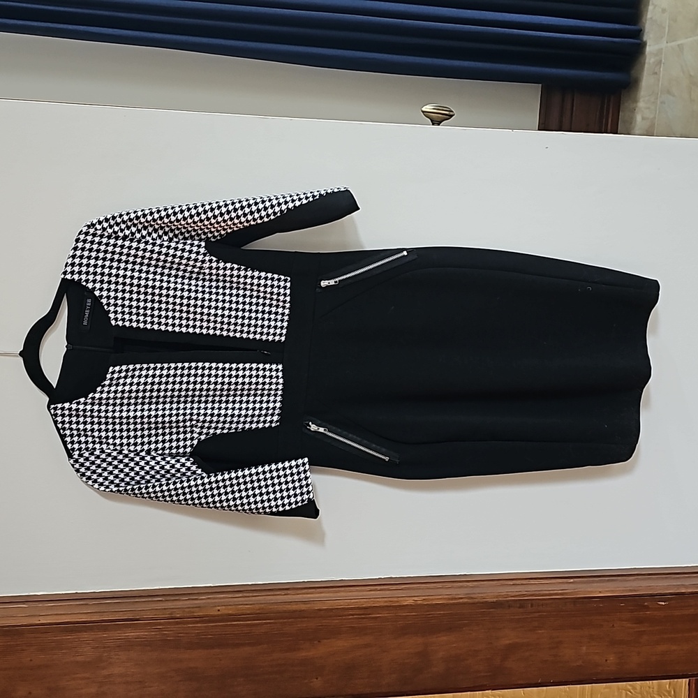 NWT Houndstooth Dress Size 8